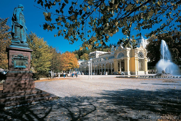 Jau 1891. gadā rakstnieks Marks Tvens atzina Marianskije Lazņe par kontinenta jaukāko un modernāko pilsētu
Foto: Marienbad Kur & Spa Hotels 49598