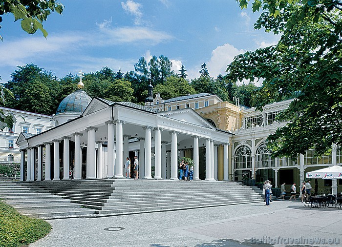 Marianskije Lazņe viesi var izbaudīt mūsdienās spa procedūras un izbaudīt vēsturiskās kūrortpilsētiņas šarmu 
Foto: Marienbad Kur & Spa Hotels 49600