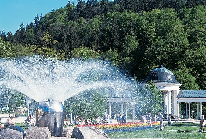 Ap Marianskije Lazņe pieejami plaši meža masīvi, kas rūpējas par kvalitīvu gaisu kūrortā 
Foto: Marienbad Kur & Spa Hotels 49610