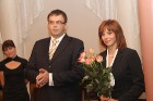 Latgales viesnīcas Hotel Kolonna Rēzekne viesi sveic viesnīcas vadību 23