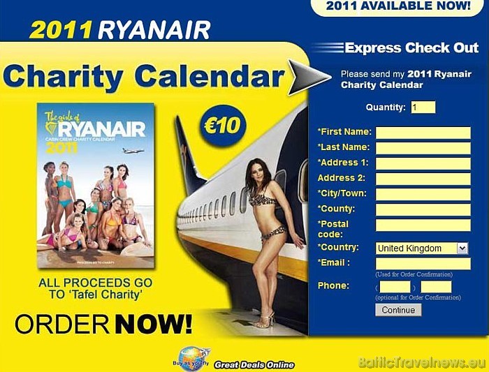 Iegādāties kalendāru iespējams interneta vietnē www.ryanaircalendar.com
Foto: Ryanaircalendar.com Iegādāties kalendāru iespējams interneta vietnē www.ryanaircalendar.com
Foto: Ryanaircalendar.com 52195