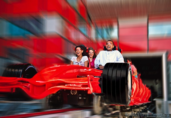 Adrenalīnam parkā pieejami arī Jack Rouse Associates karuseļi un atrakcijas pieaugušajiem
Foto: © Ferrari World Abu Dhabi Adrenalīnam parkā pieejami arī Jack Rouse Associates karuseļi un atrakcijas pieaugušajiem
Foto: © Ferrari World Abu Dhabi 52220