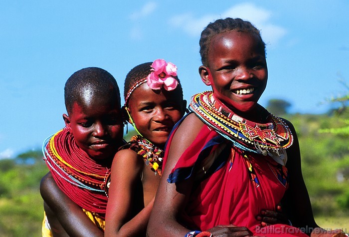 Mūsdienās Kenijā mīt aptuveni 40 dažādas cilšu grupas - katra ar savu kultūru un tradīcijām
Foto: Kenya Tourism Board Mūsdienās Kenijā mīt aptuveni 40 dažādas cilšu grupas - katra ar savu kultūru un tradīcijām
Foto: Kenya Tourism Board 54169