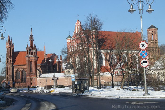Lietuvas galvaspilsēta Viļņa ziemā 56267