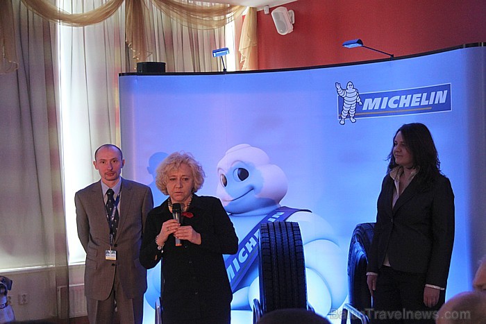 Riepu ražotājs Michelin 9.03.2011 prezentēja Baltic Beach Hotel viesnīcā jaunākos riepu modeļus un priekšrocības pret citiem riepu ražotājiem 56819