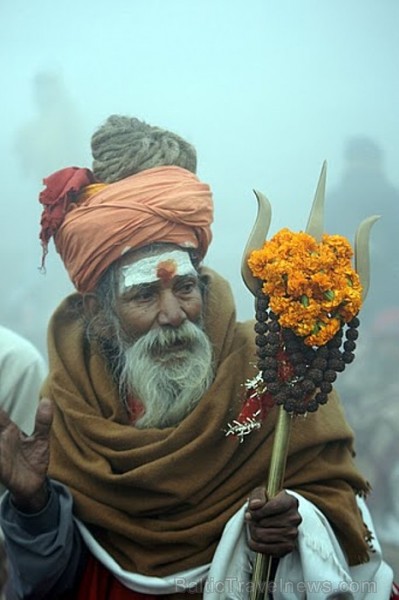 Hindu Sadhu - svētais. Gangas krastmala, Varanasī
Foto: Guna Bērziņa 57099