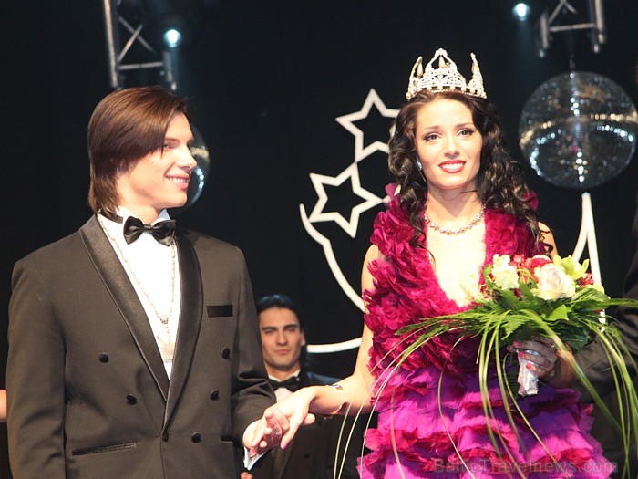 Skaistuma konkursa «Mis un Misters Latvija 2010» uzvarētāji - Alise Miškovska no Daugavpils un Edvīns Ločmelis no Gulbenes 58138
