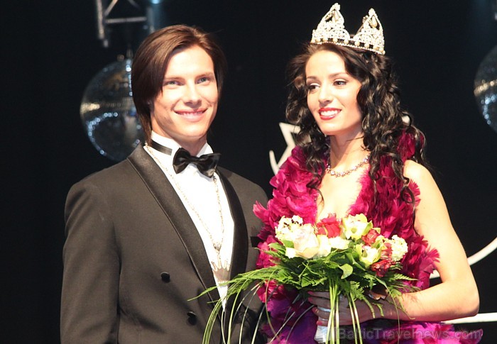 Skaistuma konkursa «Mis un Misters Latvija 2010» uzvarētāji - Alise Miškovska no Daugavpils un Edvīns Ločmelis no Gulbenes 58142