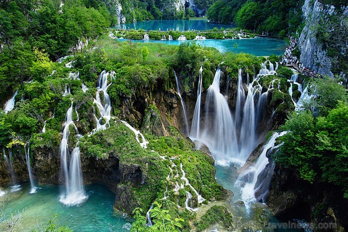 Plitvice ūdenskritums atrodas Horvātijā, Plitvice Nacionālajā parkā, un ir iekļauts UNESCO mantojuma sarakstā
Foto: Jack Brauer 58156