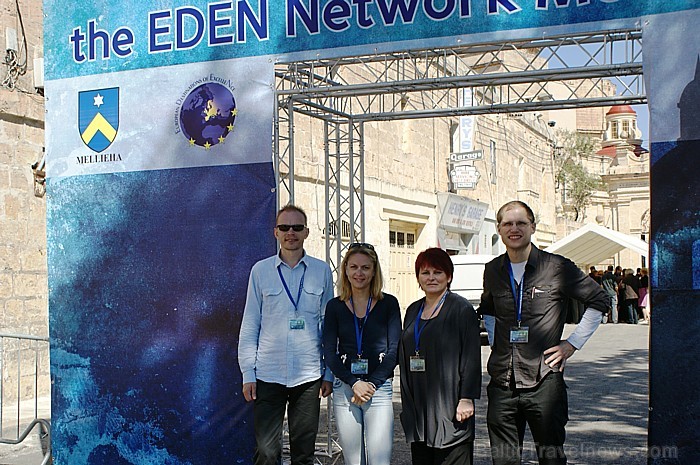 Maltā notika EDEN ikgadējā konference, (no kreisās) Armands Muižnieks (TAVA), Gunta Ušpele (Jūrmalas TIC), Ilona Līduma (Tērvetes dabas parks) un Arti Maltā notika EDEN ikgadējā konference, (no kreisās) Armands Muižnieks (TAVA), Gunta Ušpele (Jūrmalas TIC), Ilona Līduma (Tērvetes dabas parks) un Arti 58346