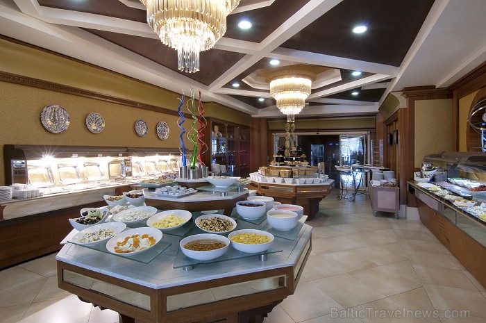 Viesnīcas Sueno Hotels Golf Belek brokastu zāle 60608