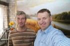 Aivars Arnicāns (Dagdas novadpētniecības muzeja vadītājs) un Aivars Mackevičs (BalticTravelnews.com) 12