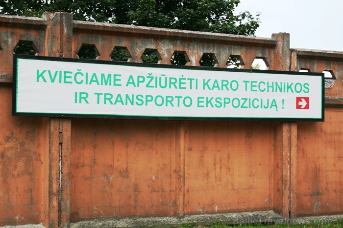 Militārās tēmas cienītājiem Viļņā noteikti jāaiziet līdz kara tehnikas un transporta muzejam. 67227