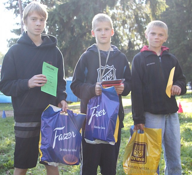 Ogres novada rudens kross pulcē sportistus Zilajos kalnos 09.10.2011 - uzvarētāji 67694