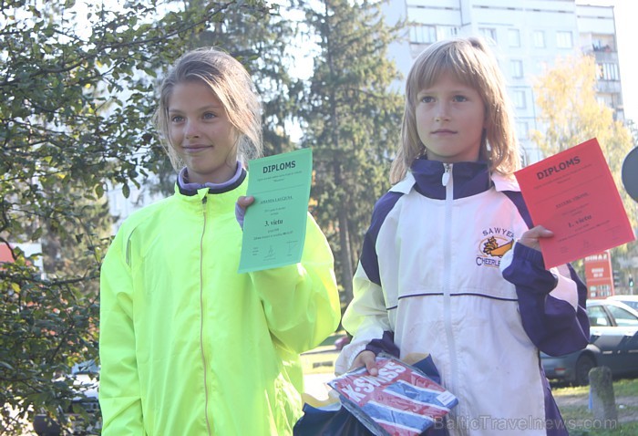 Ogres novada rudens kross pulcē sportistus Zilajos kalnos 09.10.2011 - uzvarētāji 67696