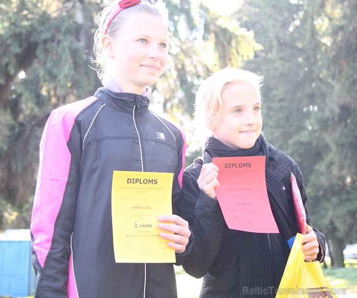 Ogres novada rudens kross pulcē sportistus Zilajos kalnos 09.10.2011 - uzvarētāji 67697