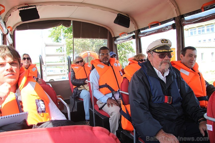Piedzīvojumu ceļojums ar militāro amfībiju DUKW 353 pa Leipcigas apkārtnes ezeriem un sauszemi -  www.amphibientour.de 75474
