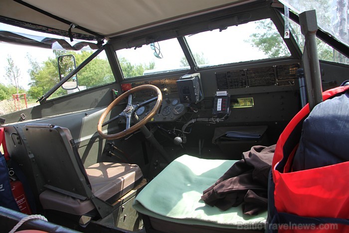 Piedzīvojumu ceļojums ar militāro amfībiju DUKW 353 pa Leipcigas apkārtnes ezeriem un sauszemi -  www.amphibientour.de 75475