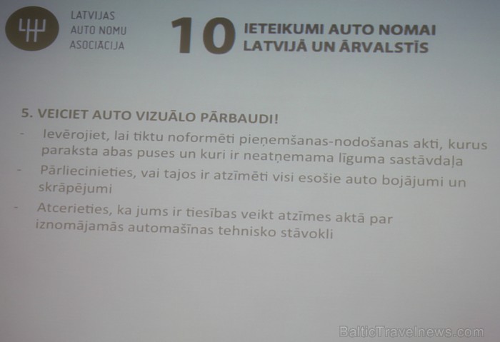 5.07.2012 Latvijas Auto nomu asociācija viesnīcā Radisson Blu Elizabete prezentēja 10 ieteikumus, kurus būtu jāievēro tiem, kuri nomā automašīnas - ww 5.07.2012 Latvijas Auto nomu asociācija viesnīcā Radisson Blu Elizabete prezentēja 10 ieteikumus, kurus būtu jāievēro tiem, kuri nomā automašīnas - ww 78389