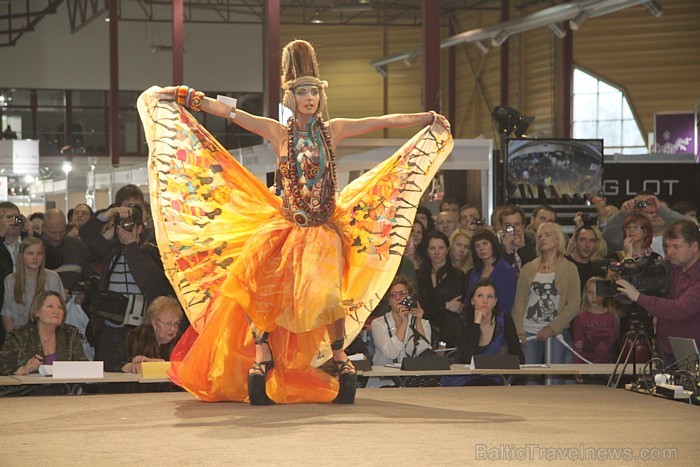 Skaistumkopšanas izstādes «Baltic Beauty 2012» konkursi  - «Body art 2012» un asociatīvā tēla konkurss. Foto sponsors: www.startours.lv 84295