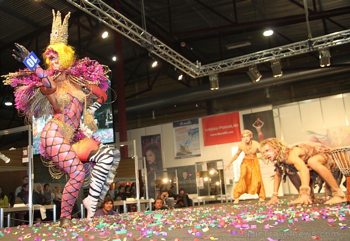 Skaistumkopšanas izstādes «Baltic Beauty 2012» konkursi  - «Body art 2012» un asociatīvā tēla konkurss. Foto sponsors: www.startours.lv 84341
