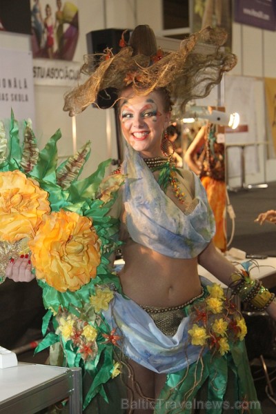 Skaistumkopšanas izstādes «Baltic Beauty 2012» konkursi  - «Body art 2012» un asociatīvā tēla konkurss. Foto sponsors: www.startours.lv 84350