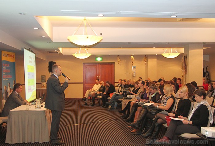 Tūroperators «Novatours» viesnīcā Radisson Blu Daugava prezentē vasaras ceļojumus tūrisma aģentūrām - www.novatours.lv Tūroperators «Novatours» viesnīcā Radisson Blu Daugava prezentē vasaras ceļojumus tūrisma aģentūrām - www.novatours.lv 85916