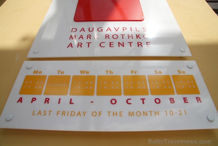 2013. gada 24. aprīlī tika atklāts Daugavpils Marka Rotko mākslas centrs - www.rothkocenter.com 92826