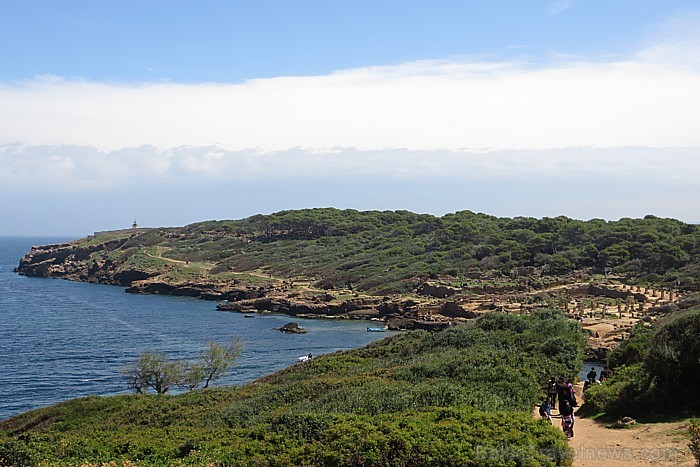 Tipaza atrodas 80 km uz rietumiem no Alžīras. Pilsēta slavena ar pūniešu un romiešu laika drupu kompleksu un tās tuvumā esošajām smilšu pludmalēm Tipaza atrodas 80 km uz rietumiem no Alžīras. Pilsēta slavena ar pūniešu un romiešu laika drupu kompleksu un tās tuvumā esošajām smilšu pludmalēm 93287