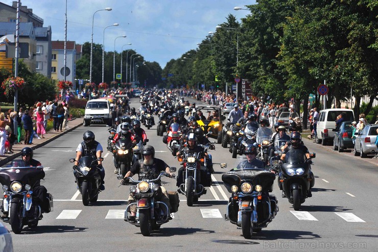 Ventspilī no 19. līdz 21. jūlijam norisinājās KURLAND BIKE MEET 2013. Foto: www.ventspils.lv 100516