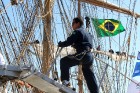 Starptautiskās burukuģu un jahtu regates The Tall Ships Races 2013 dalībnieki pirms došanās uz Rīgu ieradās Ventspilī, kur tos varēja apskatīt Ostas i 17