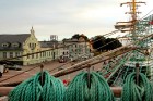 Starptautiskās burukuģu un jahtu regates The Tall Ships Races 2013 dalībnieki pirms došanās uz Rīgu ieradās Ventspilī, kur tos varēja apskatīt Ostas i 44