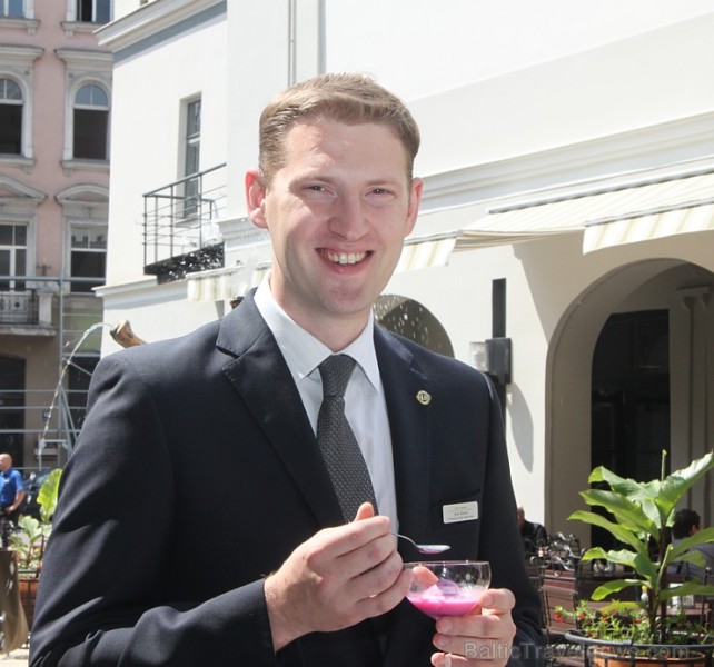 Rīgas piecu zvaigžņu viesnīcas «Hotel Bergs» (www.hotelbergs.lv) mārketinga daļas vadītājs Jānis Kļaviņš Rīgas piecu zvaigžņu viesnīcas «Hotel Bergs» (www.hotelbergs.lv) mārketinga daļas vadītājs Jānis Kļaviņš 102395