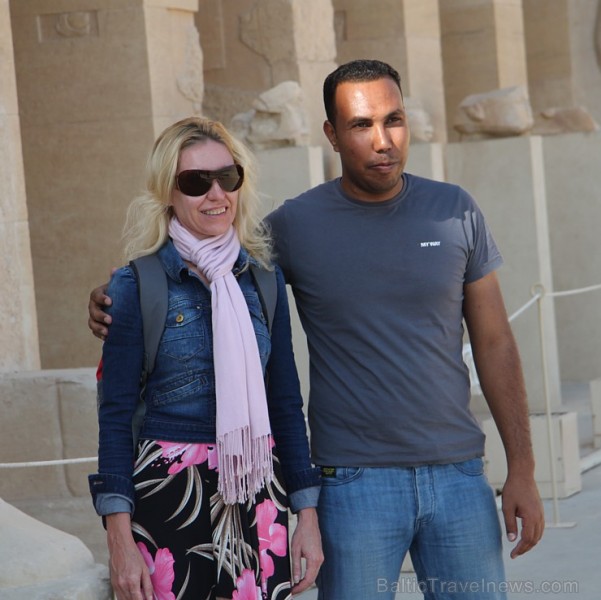 Travelnews.lv apmeklē valdnieces Hatšepsutas templi Luksorā. Vairāk informācijas par ceļojumiem uz Ēģipti - www.GoAdventure.lv Travelnews.lv apmeklē valdnieces Hatšepsutas templi Luksorā. Vairāk informācijas par ceļojumiem uz Ēģipti - www.GoAdventure.lv 109692