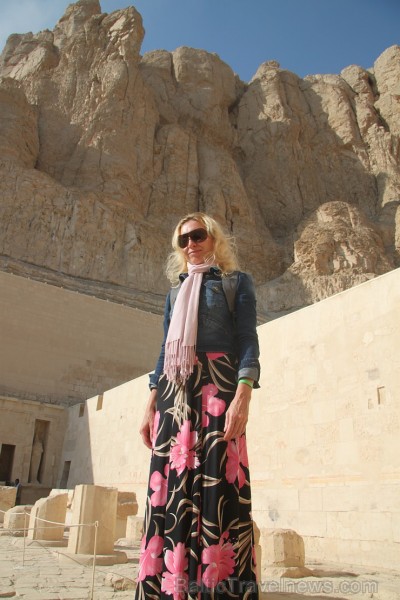 Travelnews.lv apmeklē valdnieces Hatšepsutas templi Luksorā. Vairāk informācijas par ceļojumiem uz Ēģipti - www.GoAdventure.lv Travelnews.lv apmeklē valdnieces Hatšepsutas templi Luksorā. Vairāk informācijas par ceļojumiem uz Ēģipti - www.GoAdventure.lv 109699