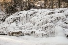 Raunas staburags ir aptuveni 3,5 m augsts un 17 m garš šūnakmens veidojums un tas ir vienīgais šāda veida dabas objekts Latvijā pēc Daugavas Staburaga 2