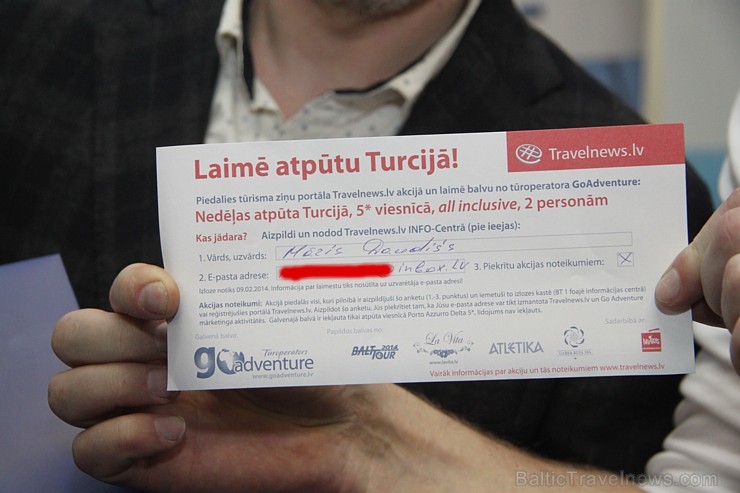 Māris Daudiss - Dāvanu karte no starptautiskās izstāžu rīkotājsabiedrības BT 1 (www.Bt1.lv), kas ļaus apmeklēt jebkuru no 2014.gada izstādēm 5 personā Māris Daudiss - Dāvanu karte no starptautiskās izstāžu rīkotājsabiedrības BT 1 (www.Bt1.lv), kas ļaus apmeklēt jebkuru no 2014.gada izstādēm 5 personā 114729