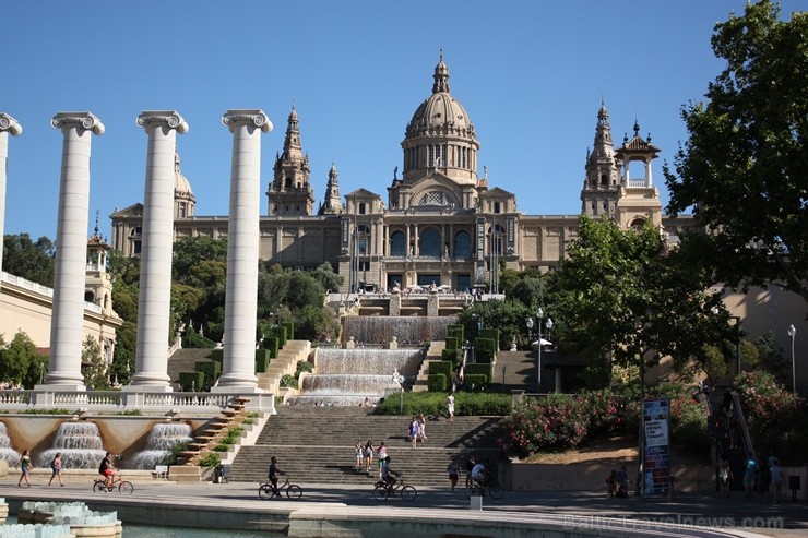Montjuïc kalnā atrodas Nacionālais Mākslas muzejs 116986