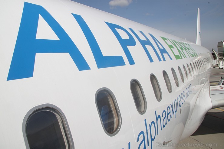 Čartera lidsabiedrība «Alpha Express Airlines» prezentēja 3.04.2014 pirmo iegādāto lidmašīnu AirBus 320, kuru plānots izmantot gan čarterlidojumiem, g Čartera lidsabiedrība «Alpha Express Airlines» prezentēja 3.04.2014 pirmo iegādāto lidmašīnu AirBus 320, kuru plānots izmantot gan čarterlidojumiem, g 118070