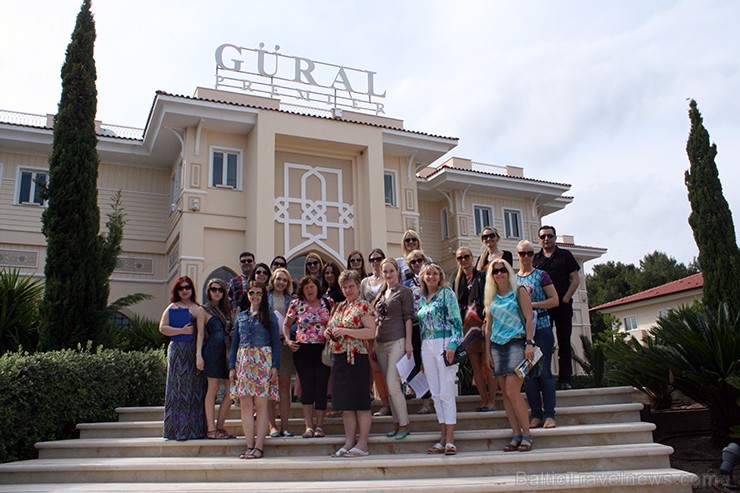 Travelnews.lv redakcija maija sākumā kopā ar tūroperatoru Novatours un tūraģentiem no Baltijas valstīm apmeklēja Turcijas vienu no greznākajām viesnīc Travelnews.lv redakcija maija sākumā kopā ar tūroperatoru Novatours un tūraģentiem no Baltijas valstīm apmeklēja Turcijas vienu no greznākajām viesnīc 121825