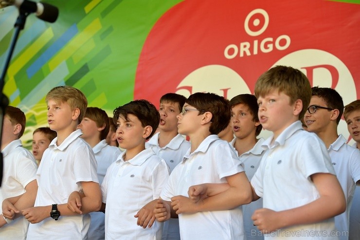 Noticis pirmais Pasaules koru olimpiādes Draudzības koncerts uz Noticis pirmais Pasaules koru olimpiādes Draudzības koncerts uz