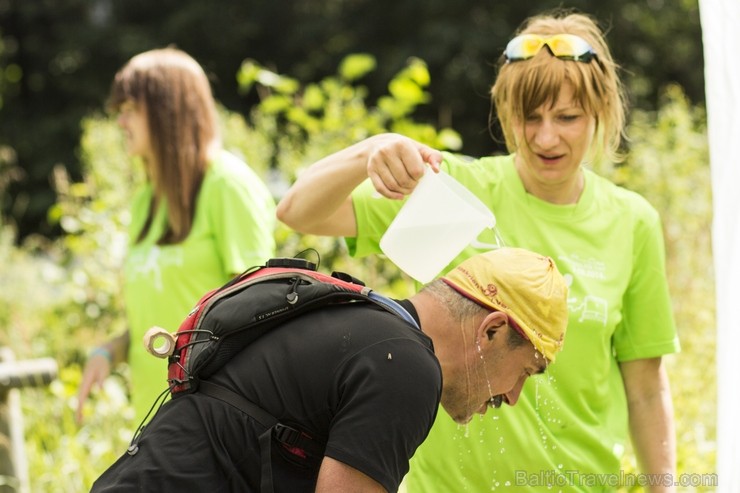 Cēsu apkārtnē noticis jauns taku skriešanas pasākums «Cēsis Eco Trail» 130148