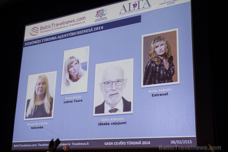 Nominācijā «Uzņēmējs tūrisma aģentūru biznesā 2014» nominanti - Kitija Reinfelde (Kolumbs), Ieva Keiša (Latvia Tours), Uldis Alksnis (Jēkaba ceļojumi) Nominācijā «Uzņēmējs tūrisma aģentūru biznesā 2014» nominanti - Kitija Reinfelde (Kolumbs), Ieva Keiša (Latvia Tours), Uldis Alksnis (Jēkaba ceļojumi) 142424