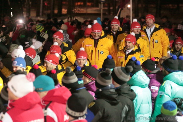 Siguldas bobsleja un kamaniņu trasē sestdien startēja 45. FIL pasaules čempionāts kamaniņu sportā. Foto: Juris Ķilkuts, FotoAtelje.lv Siguldas bobsleja un kamaniņu trasē sestdien startēja 45. FIL pasaules čempionāts kamaniņu sportā. Foto: Juris Ķilkuts, FotoAtelje.lv 143196