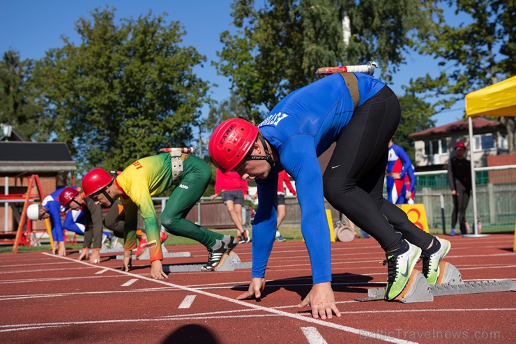 Baltijas valstu čempionāts ugunsdzēsības sportā pulcē ātrākos ugunsdzēsības sportistus 159197