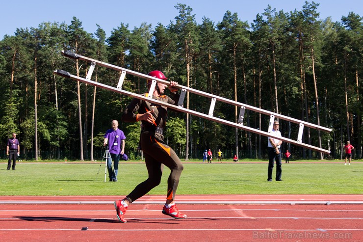 Baltijas valstu čempionāts ugunsdzēsības sportā pulcē ātrākos ugunsdzēsības sportistus 159200