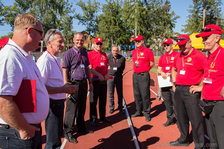Baltijas valstu čempionāts ugunsdzēsības sportā pulcē ātrākos ugunsdzēsības sportistus 159222