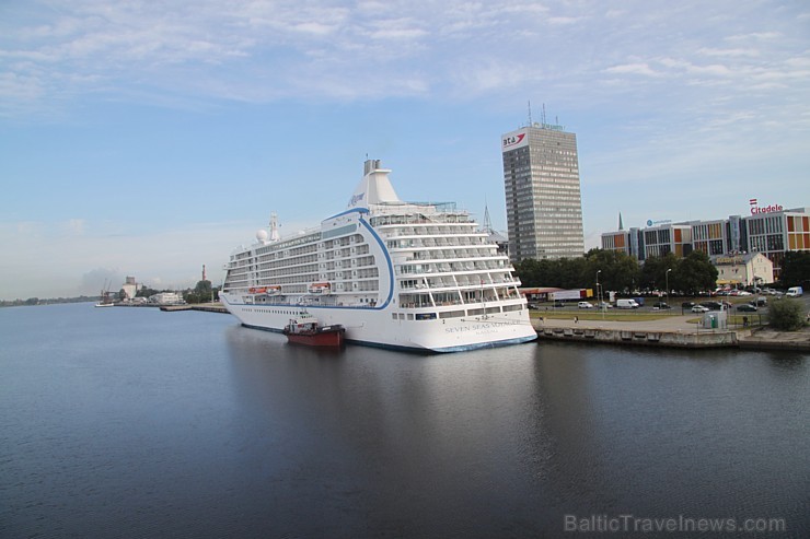 Tūrisma firma «Dream Voyage» prezentē luksus kruīzu kuģi «Seven Seas Voyager» Rīgā 160328