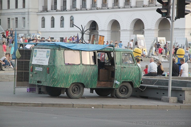 Kijeva piedāvā bagātīgu vēsturiskās un modernās arhitektūras mozaīku. Vairāk informācijas - www.kyivcity.travel Kijeva piedāvā bagātīgu vēsturiskās un modernās arhitektūras mozaīku. Vairāk informācijas - www.kyivcity.travel 163480