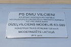 Sāk kursēt pirmais modernizētais dīzeļvilciens 17